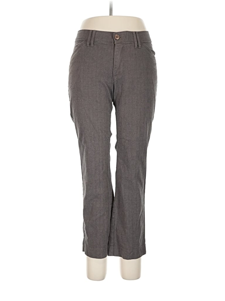 Pre-owned Lee Casual Pants In Gray