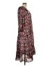 Zara 100% Polyester Paisley Red Casual Dress Size L - photo 4