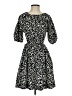Old Navy Print Black Casual Dress Size XS - photo 1