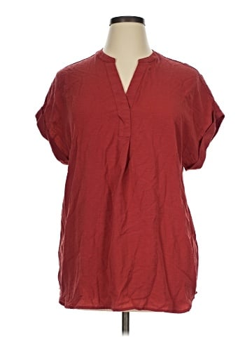 RACHEL Rachel Roy Short Sleeve Blouse (view 1)