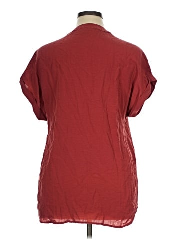 RACHEL Rachel Roy Short Sleeve Blouse (view 2)