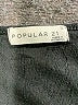 Popular 21 Black Short Sleeve Top Size S - photo 7
