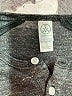 Alternative Earth Gray 3/4 Sleeve Top Size S - photo 7
