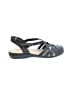 Baretraps 100% Leather Gray Sandals Size 8 (wide) - photo 1
