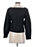 J.Crew 100% Linen Black Long Sleeve Blouse Size XS - photo 2