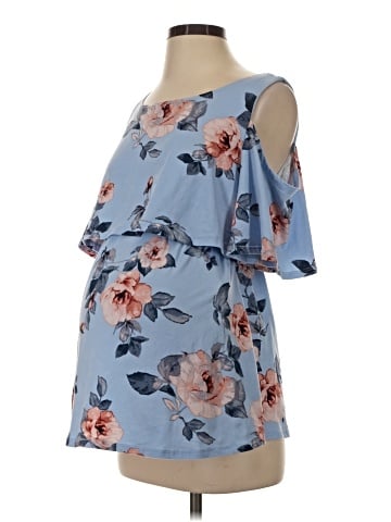 Pink Blush Short Sleeve Top (view 1)