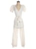 Club Monaco Solid Ivory White Jumpsuit Size 2 - photo 1
