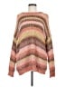 American Eagle Outfitters Stripes Orange Pullover Sweater Size M - photo 1