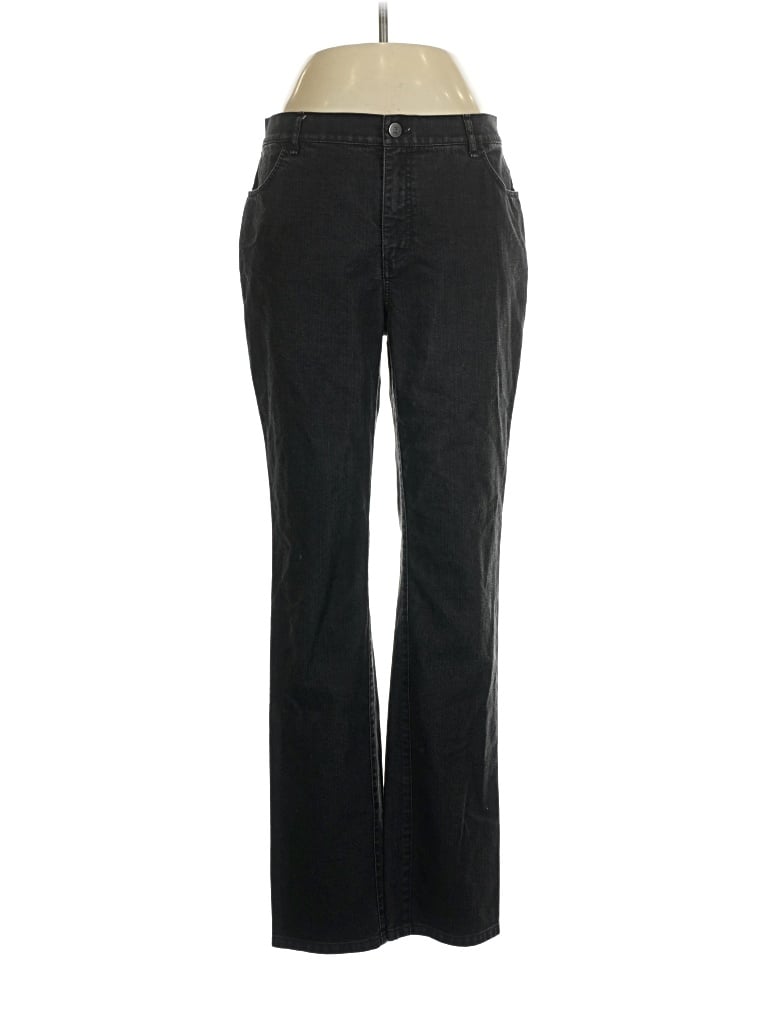Pre-owned Lafayette 148 Jeans In Black