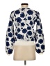 Ann Taylor Floral Blue Pullover Sweater Size XXS - photo 2