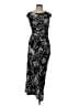 Parker 100% Polyester Black Cocktail Dress Size L - photo 1