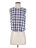 Cloth & Stone 100% Rayon Blue Sleeveless Blouse Size S - photo 1