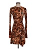 A.L.C. Paisley Brown Cocktail Dress Size XS - photo 1