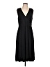 L.L.Bean Solid Black Casual Dress Size L - photo 1