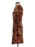 A.L.C. Paisley Brown Cocktail Dress Size XS - photo 5