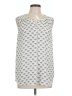 Daniel Rainn 100% Polyester Hearts Ivory Sleeveless Blouse Size L - photo 1
