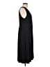 L.L.Bean Solid Black Casual Dress Size L - photo 4