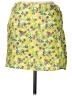 River Island 100% Polyester Floral Yellow Casual Skirt Size 12 - photo 1