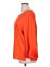Kobi Halperin Orange 3/4 Sleeve Top Size XL - photo 5