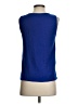 Staccato Blue Sleeveless T-Shirt Size S - photo 2
