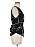 Unbranded Black Sleeveless Blouse Size L - photo 4