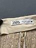 Zara Metallic Gold Casual Pants Size S - photo 7