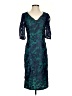 JS Collections Teal Cocktail Dress Size 4 - photo 1