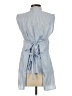 Helmut Lang 100% Cotton Blue Sleeveless Button-Down Shirt Size S - photo 2