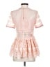 Alexis 100% Polyester Pink Short Sleeve Top Size M - photo 2