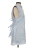 Helmut Lang 100% Cotton Blue Sleeveless Button-Down Shirt Size S - photo 4