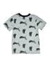 Gymboree 100% Cotton Gray Short Sleeve Top Size 7 - photo 2
