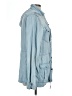 Angie 100% Lyocell Blue Denim Jacket Size L - photo 4