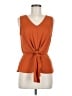 Assorted Brands Orange Sleeveless T-Shirt Size M - photo 1