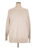 Gap 100% Cotton Solid Tan Turtleneck Sweater Size XL - photo 1