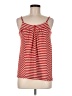 Ella Moss Stripes Red Sleeveless Top Size M - photo 1