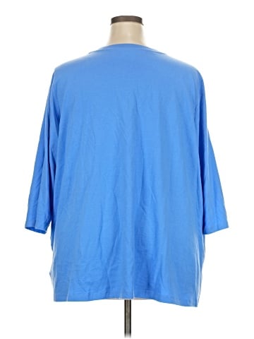 Woman Within 3/4 Sleeve T-Shirt (view 2)