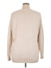Gap 100% Cotton Solid Tan Turtleneck Sweater Size XL - photo 2