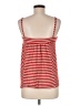 Ella Moss Stripes Red Sleeveless Top Size M - photo 2