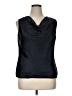 Jones New York 100% Polyester Black Sleeveless Blouse Size 14 - photo 1