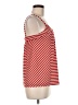 Ella Moss Stripes Red Sleeveless Top Size M - photo 4