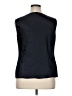 Jones New York 100% Polyester Black Sleeveless Blouse Size 14 - photo 2
