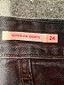Levi's 100% Cotton Black Denim Shorts Size 24 waist - photo 3