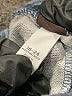 Tea 100% Cotton Chevron-herringbone Blue Casual Pants Size 18-24 mo - photo 4