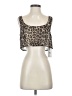 LPA 100% Polyester Brown Sleeveless Top Size XS - photo 1