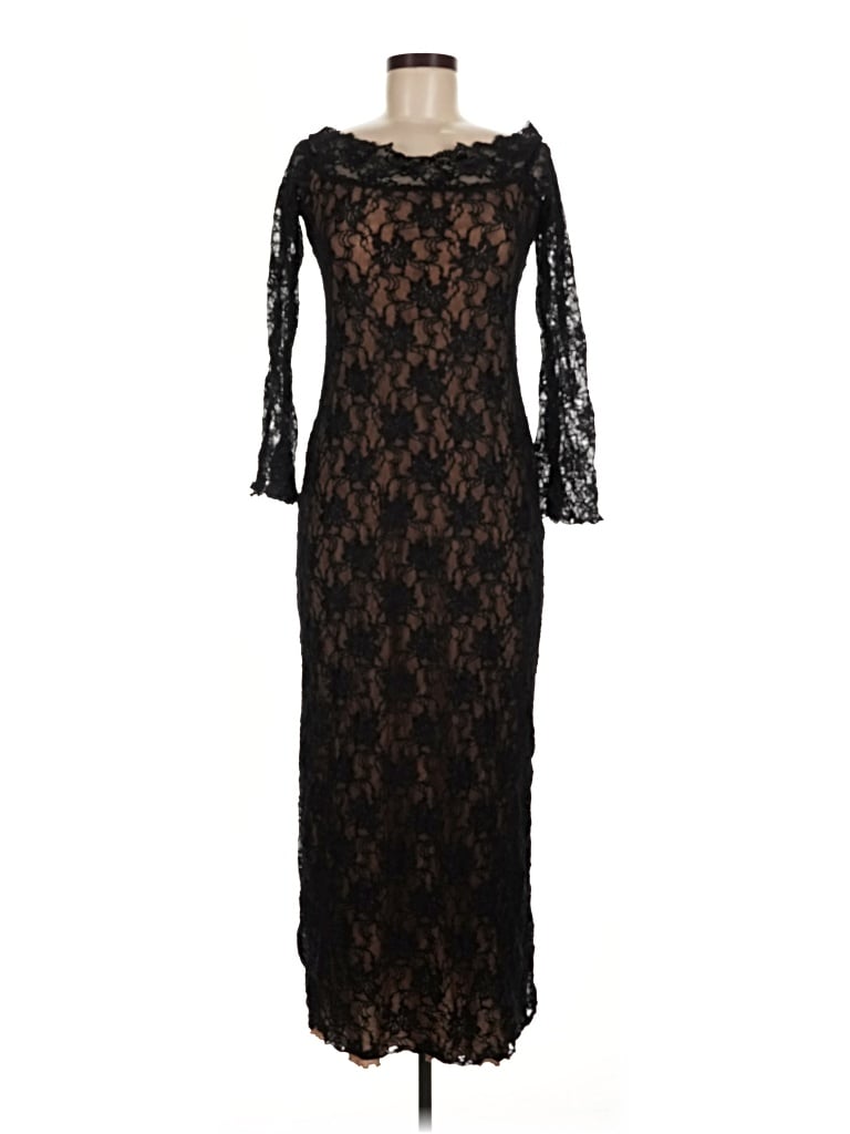 Pre-owned Bisou Bisou Cocktail Dress In Black