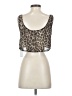 LPA 100% Polyester Brown Sleeveless Top Size XS - photo 2