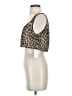 LPA 100% Polyester Brown Sleeveless Top Size XS - photo 5
