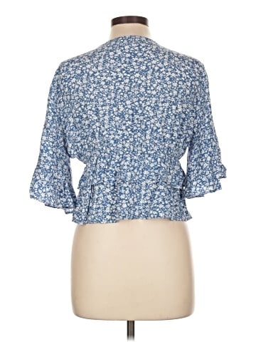 Easel 3/4 Sleeve Blouse (view 2)