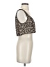 LPA 100% Polyester Brown Sleeveless Top Size XS - photo 4