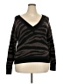 Varley Animal Print Brown Black Pullover Sweater Size XS - photo 1